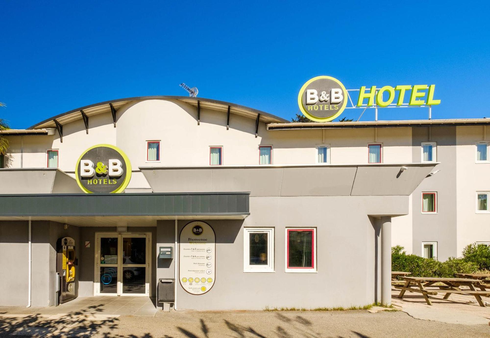 B&B Hotel Villeneuve Loubet Plage מראה חיצוני תמונה