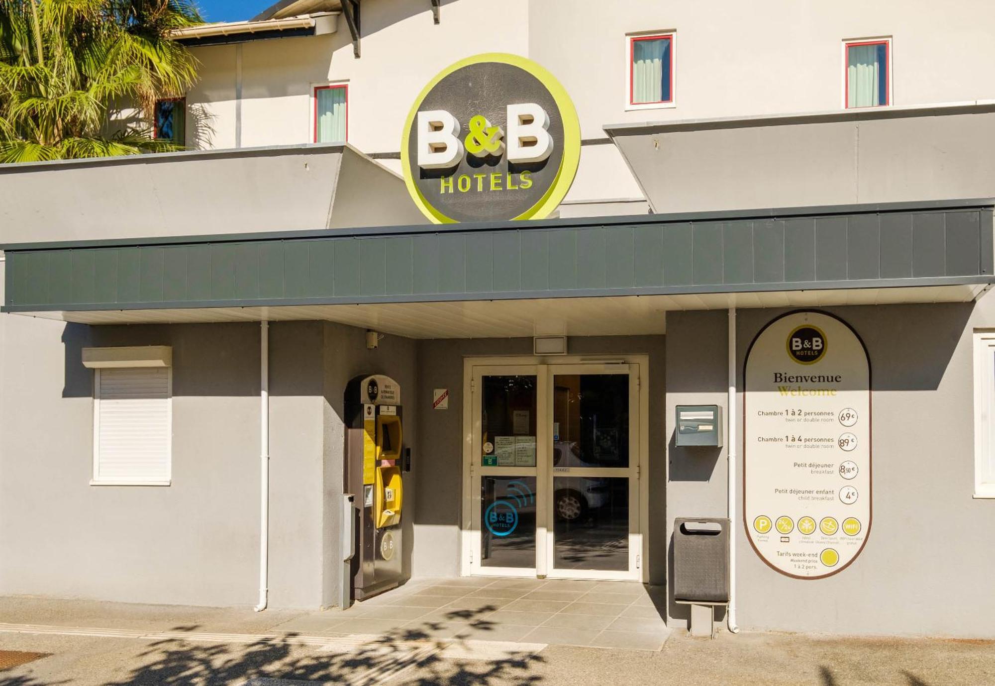 B&B Hotel Villeneuve Loubet Plage מראה חיצוני תמונה